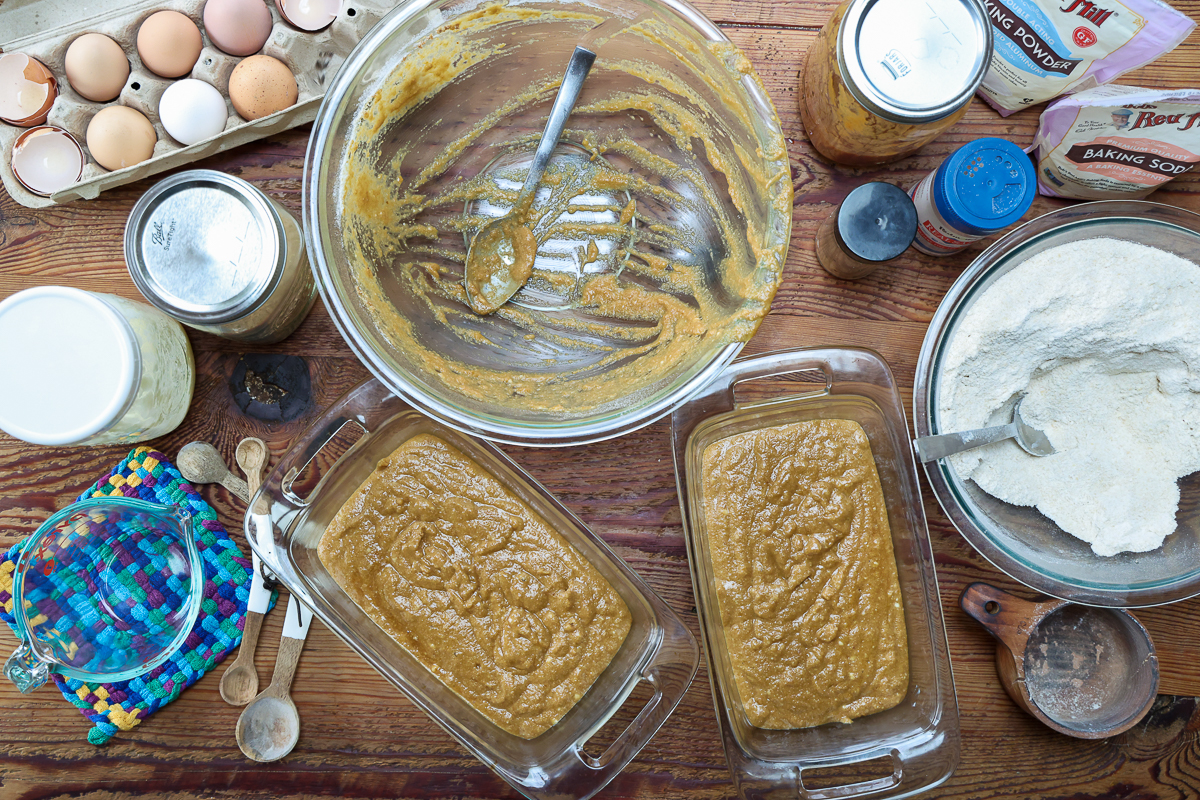 applesauce bread ingredients