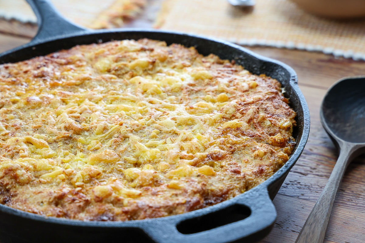 cast iron skillet tamale casserole