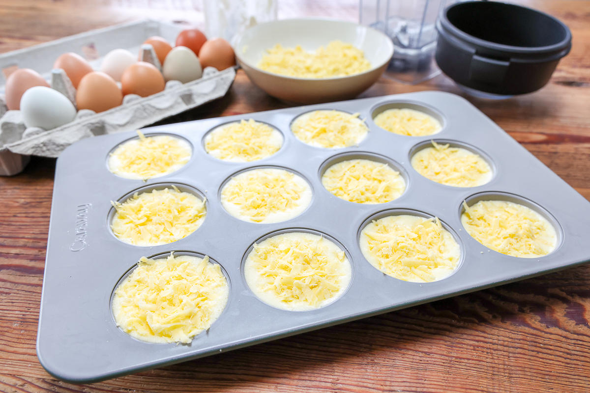 egg bites with yogurt unbaked