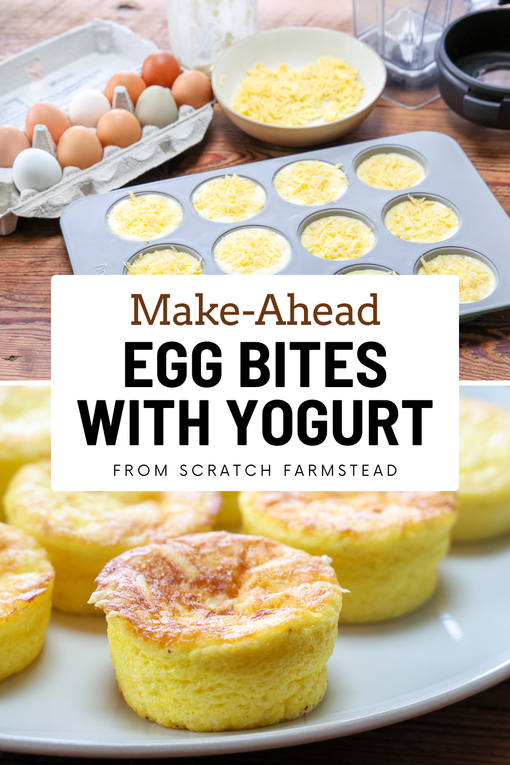 make ahead egg bites with yogurt