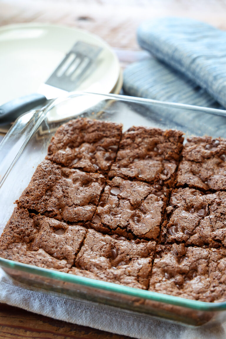 one bowl easy homemade brownies