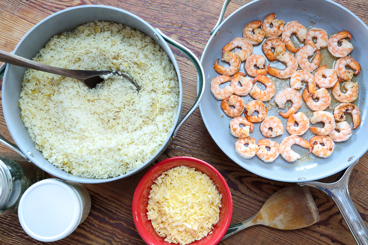 rice and shrimp recipe one pot ingredients