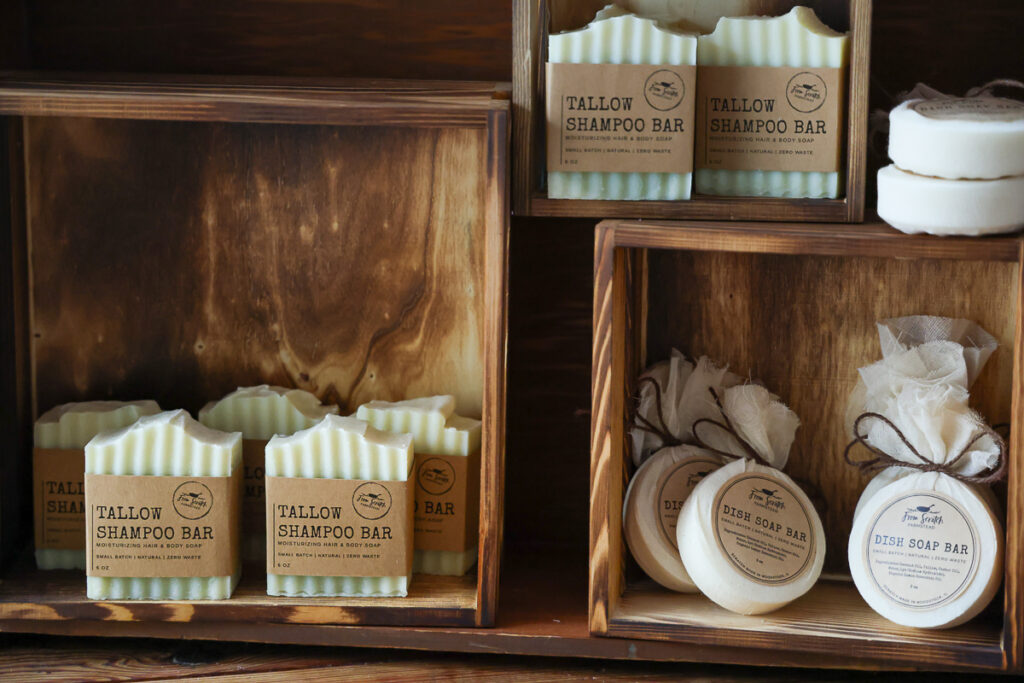 grass fed tallow soap bars for sale