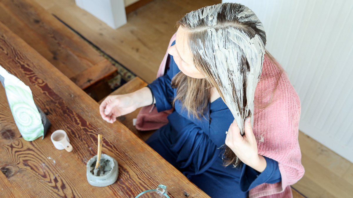 homemade hair mask hair detox