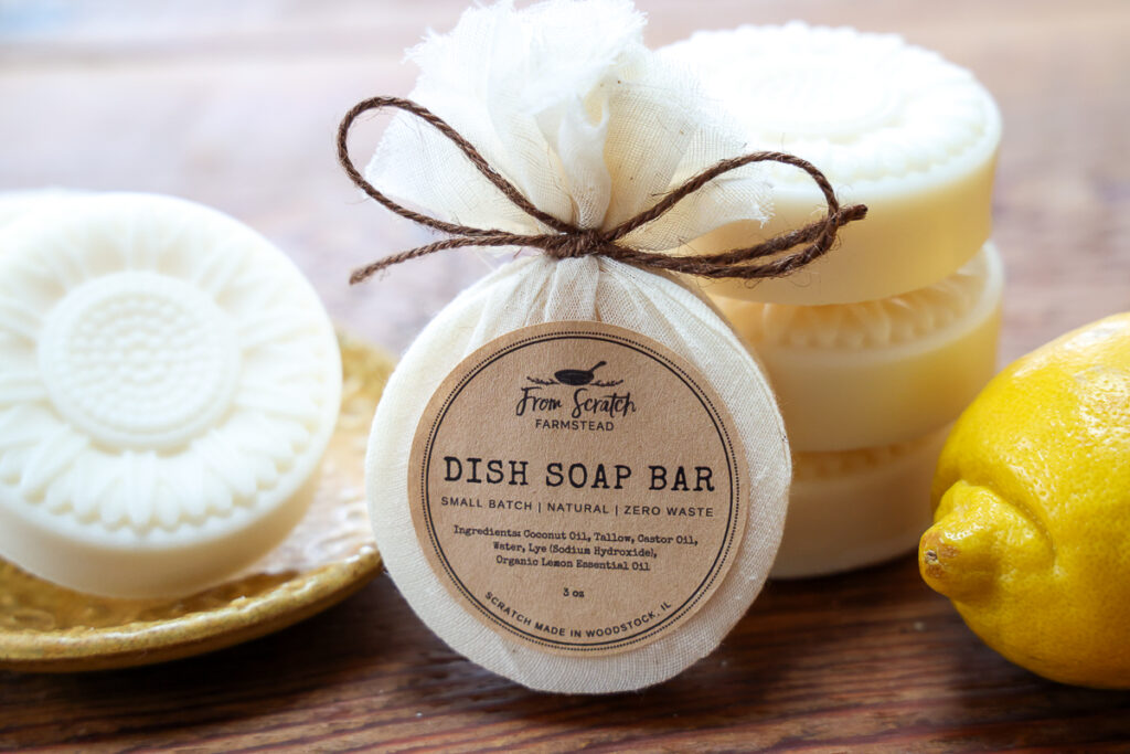 non toxic organic dish soap bar