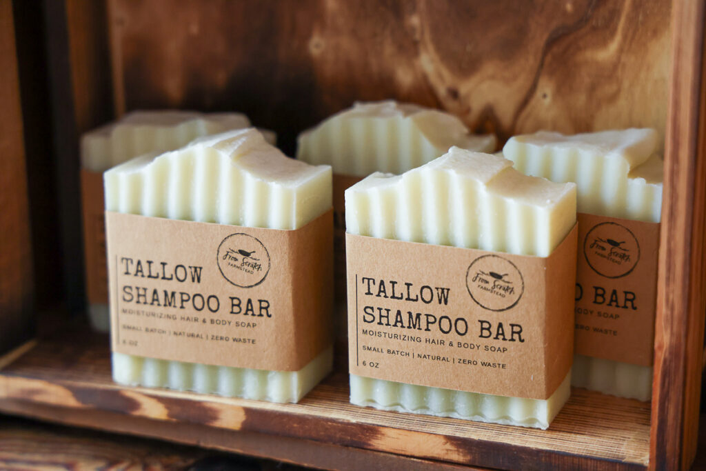 nourishing tallow shampoo bar product image