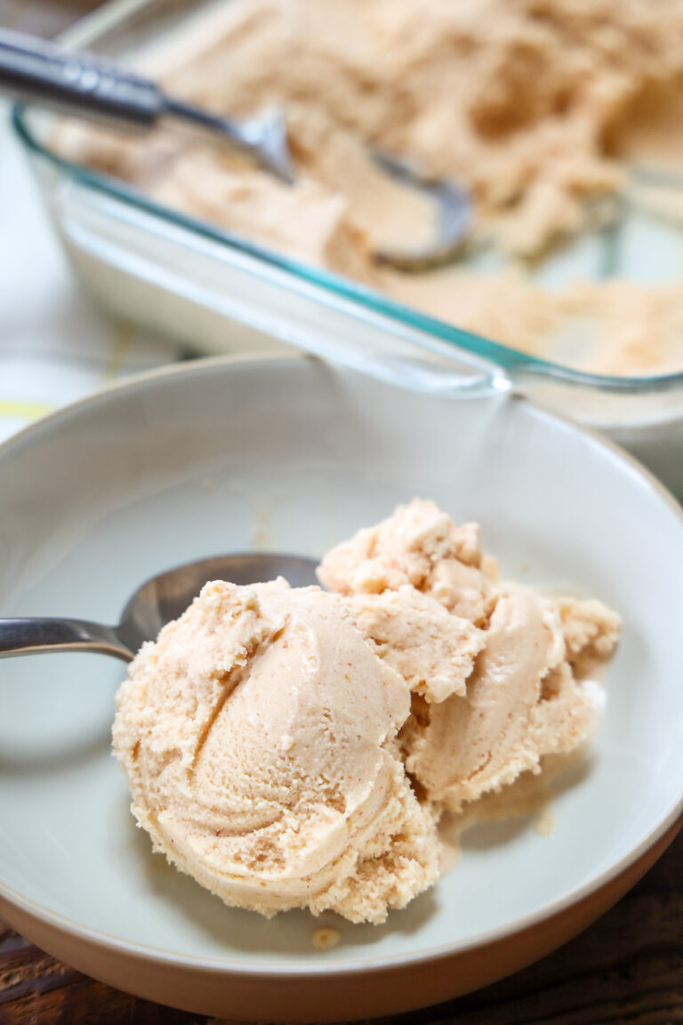 peach ice cream recipe