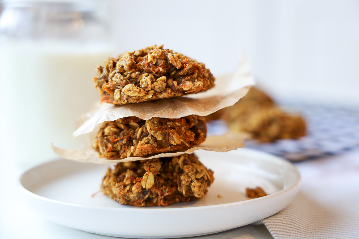 carrot oatmeal cookies simple treat