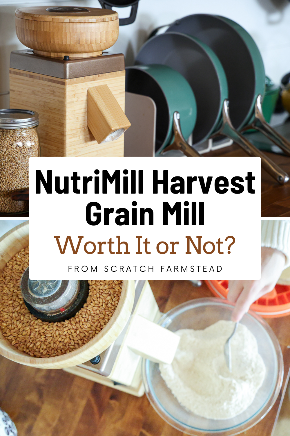 nutrimill harvest grain mill review