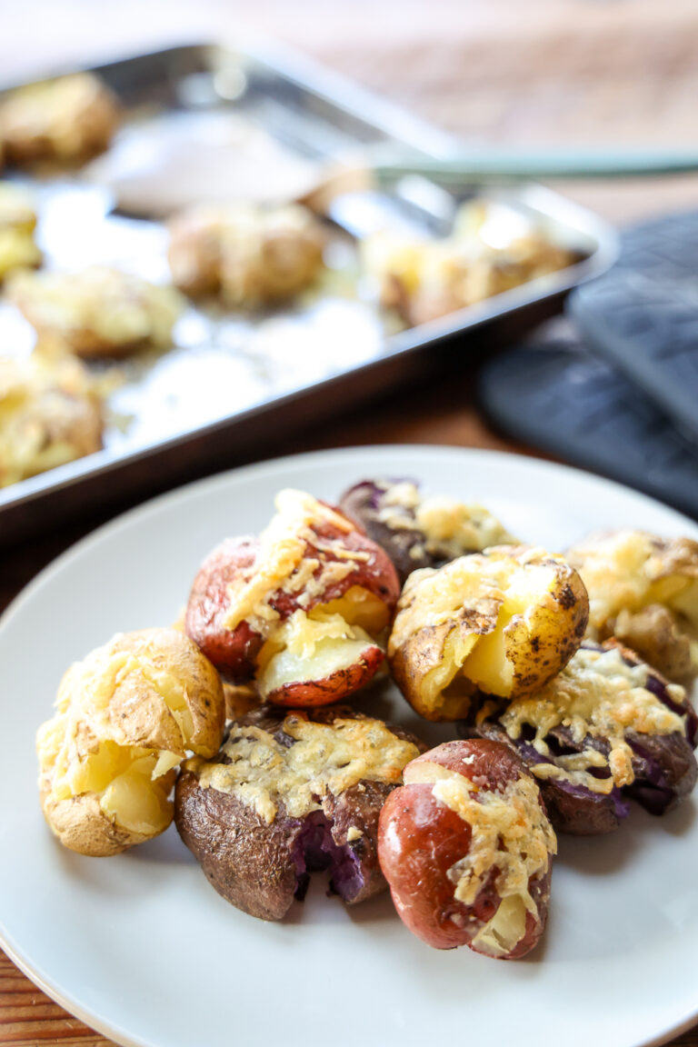 parmesan smashed potatoes recipe easy