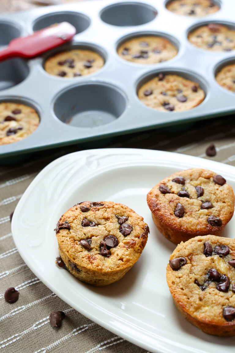 banana protein muffins