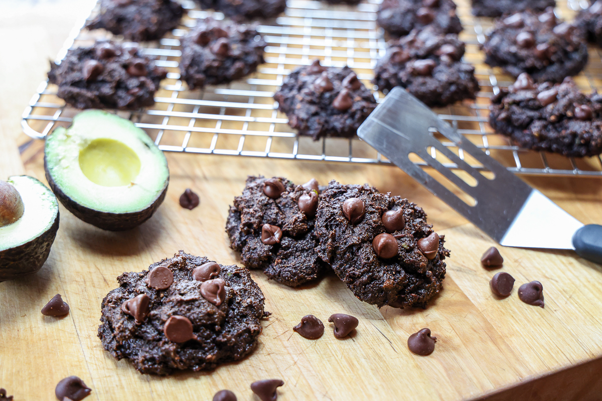 avocado cookies healthy sweet treat
