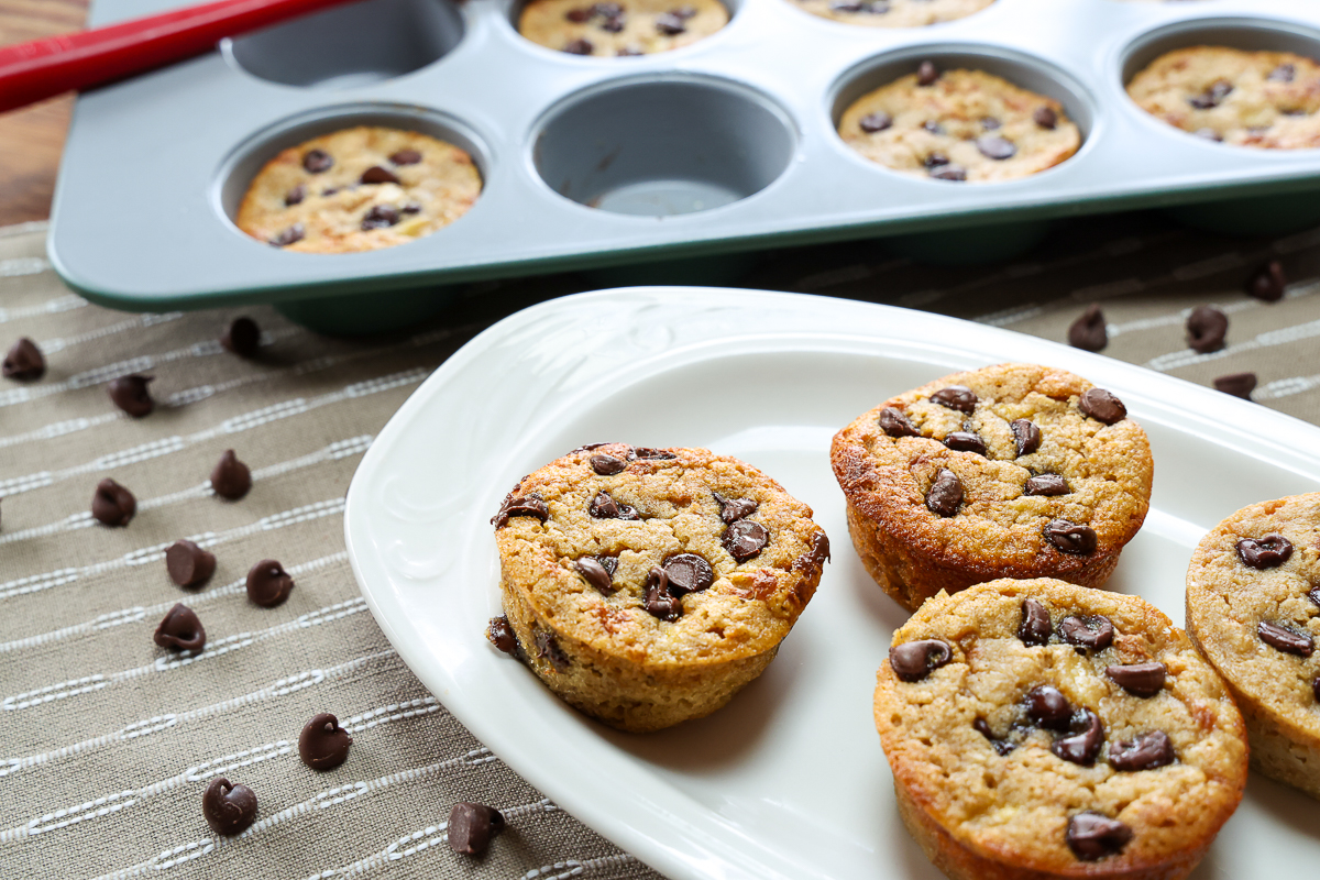 banana protein muffins snack