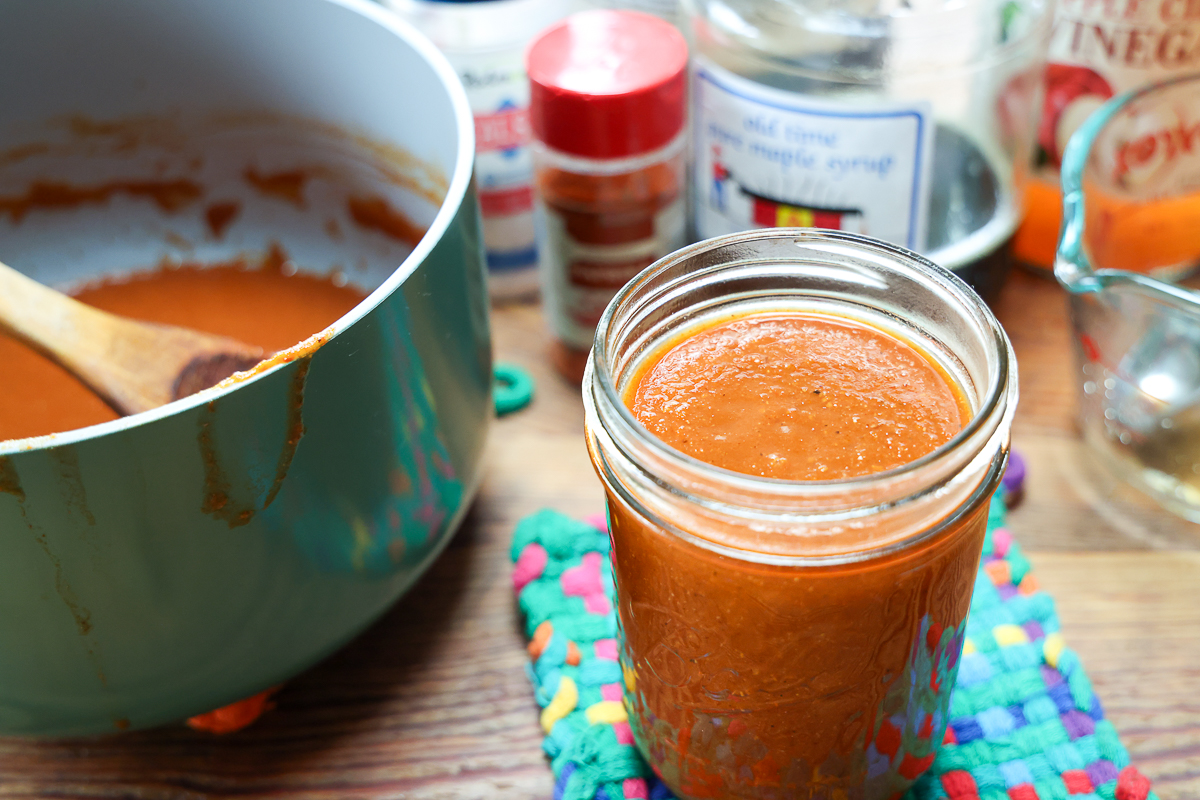 from scratch no ketchup bbq sauce recipe