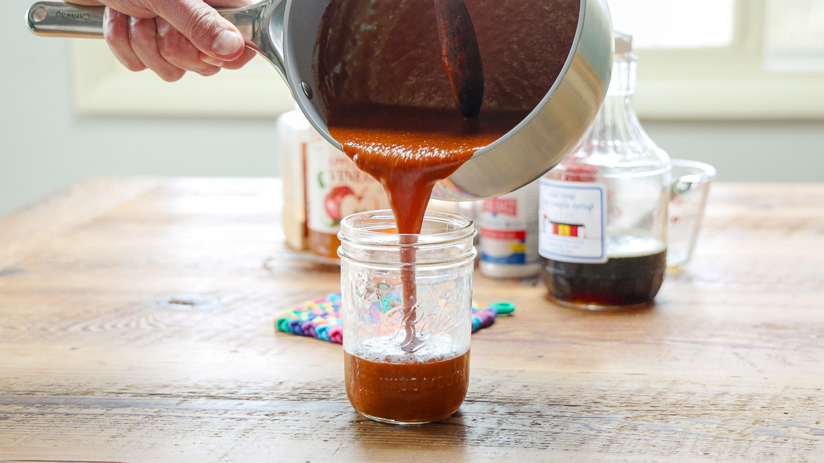 rich no ketchup bbq sauce recipe