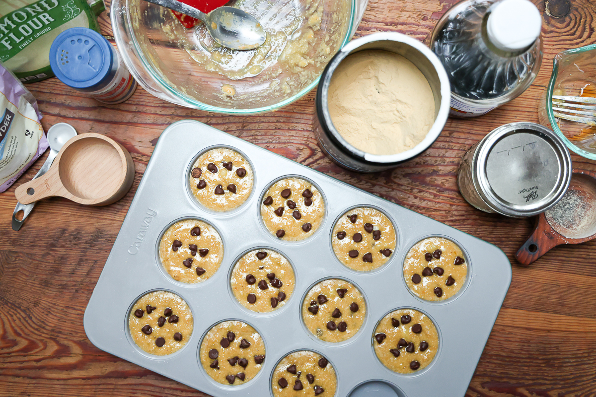 simple banana protein muffins recipe