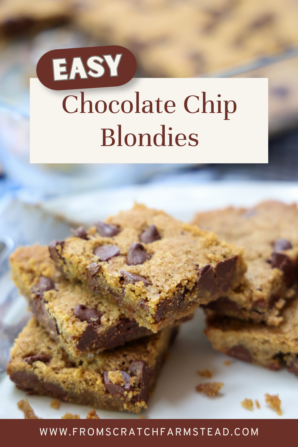 Chocolate Chip Blondies