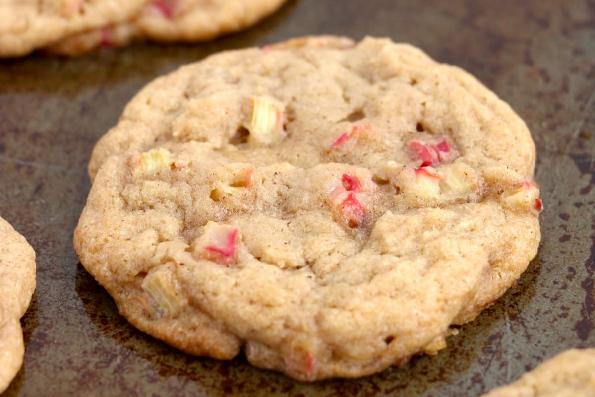 rhubarb cookies by kitchen divas