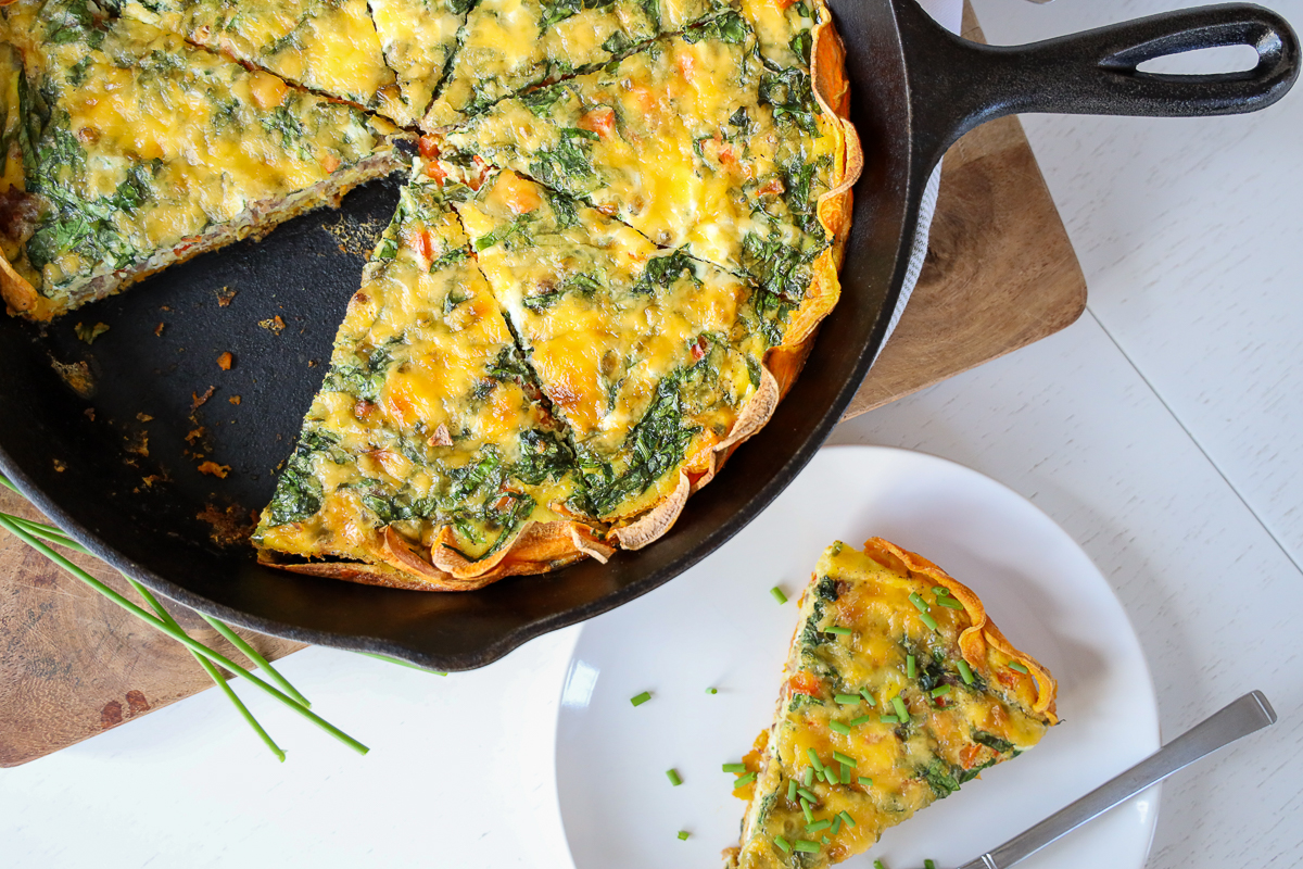 gluten free sweet potato breakfast casserole