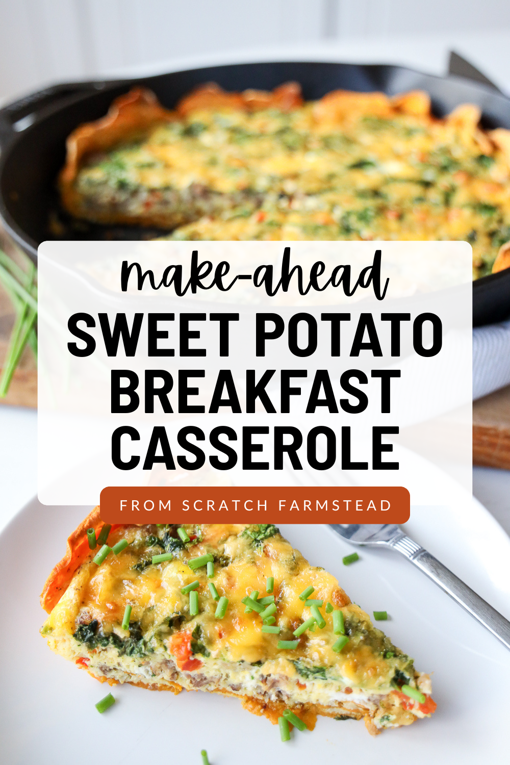 make ahead sweet potato breakfast casserole