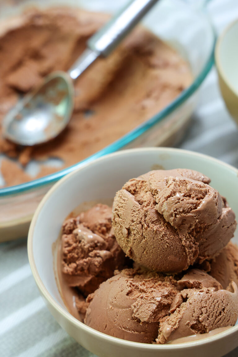 easy homemade chocolate ice cream recipe
