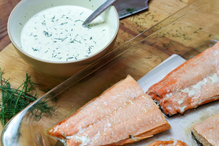 salmon with dill sauce 30 minute meal