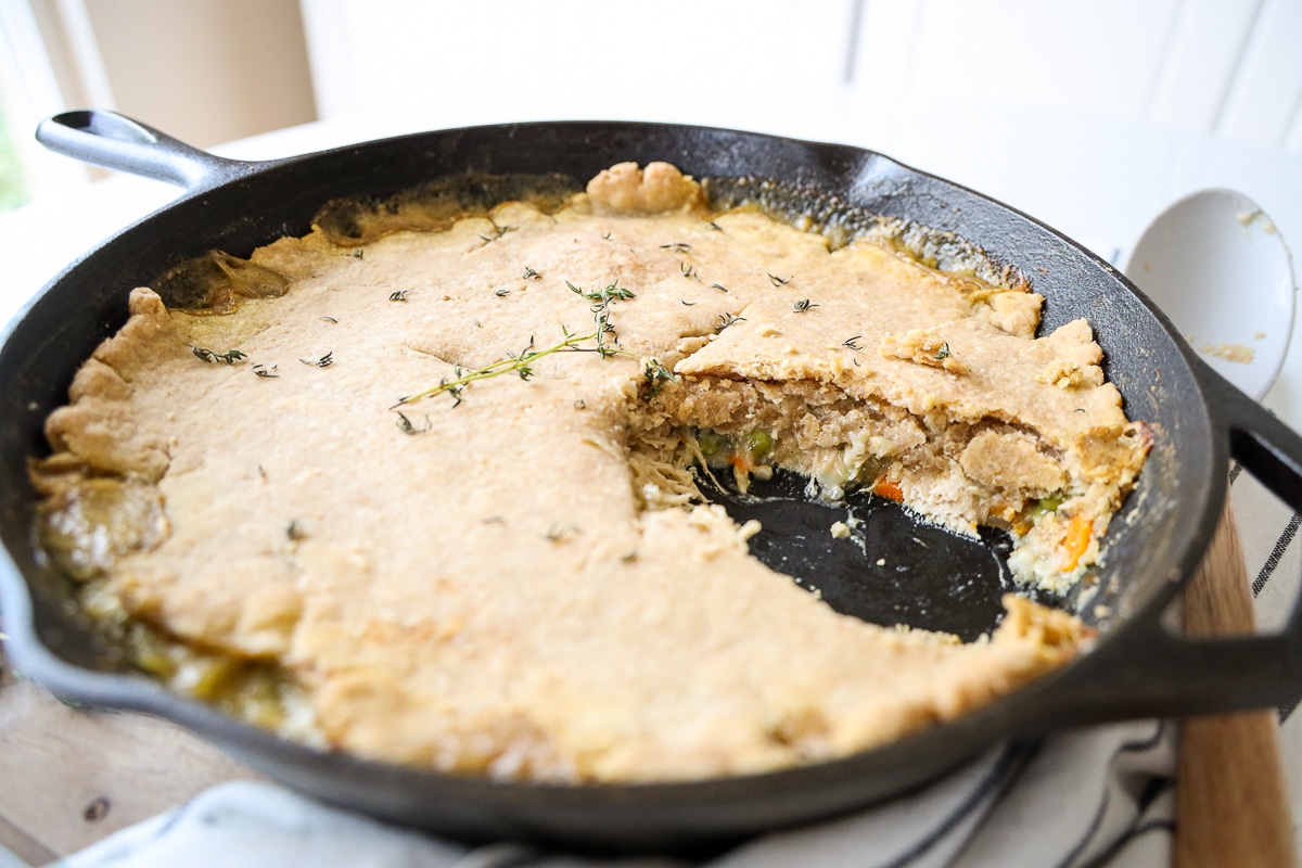 family favorite homemade chicken pot pie
