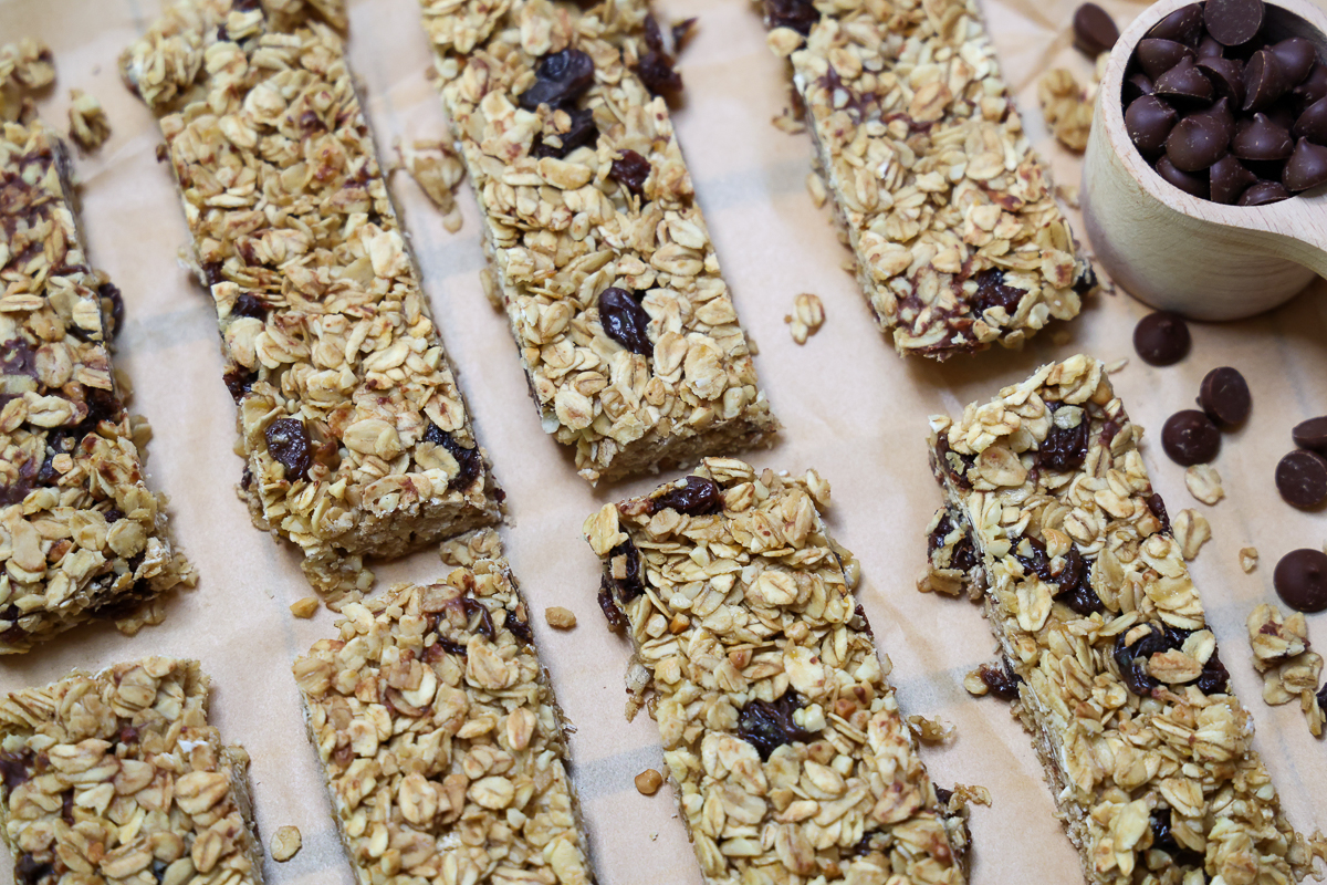 homemade granola bars without peanut butter easy