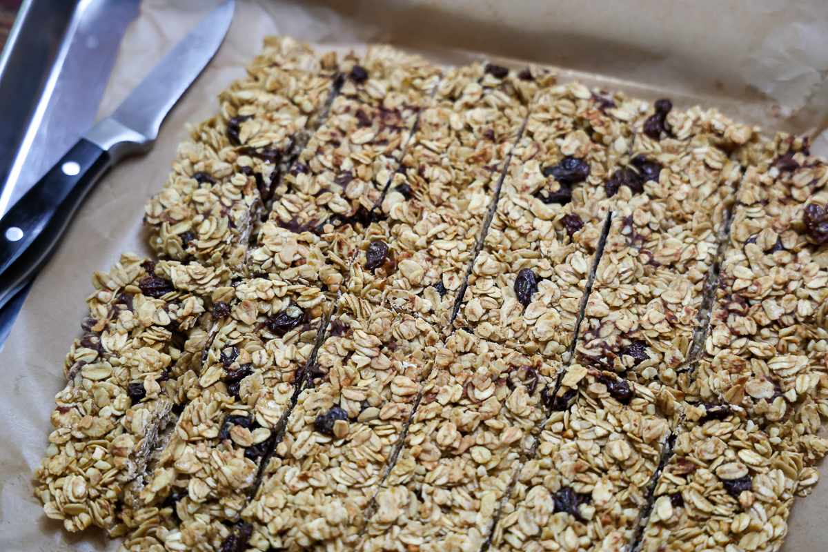 homemade granola bars without peanut butter snack