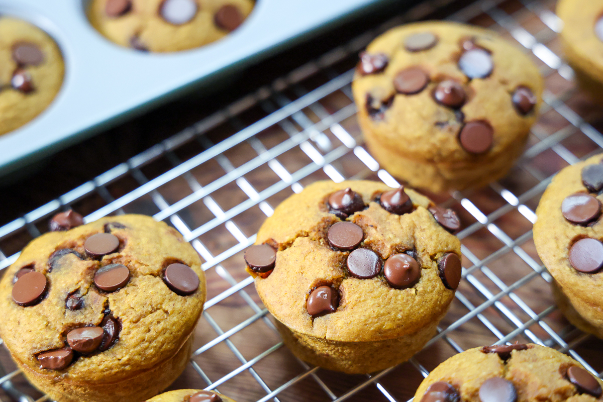how to make oatmeal pumpkin muffins