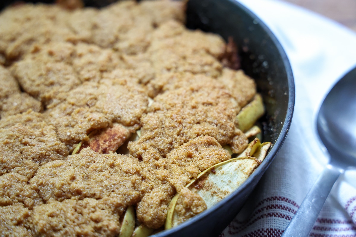 how to make easy apple cobbler