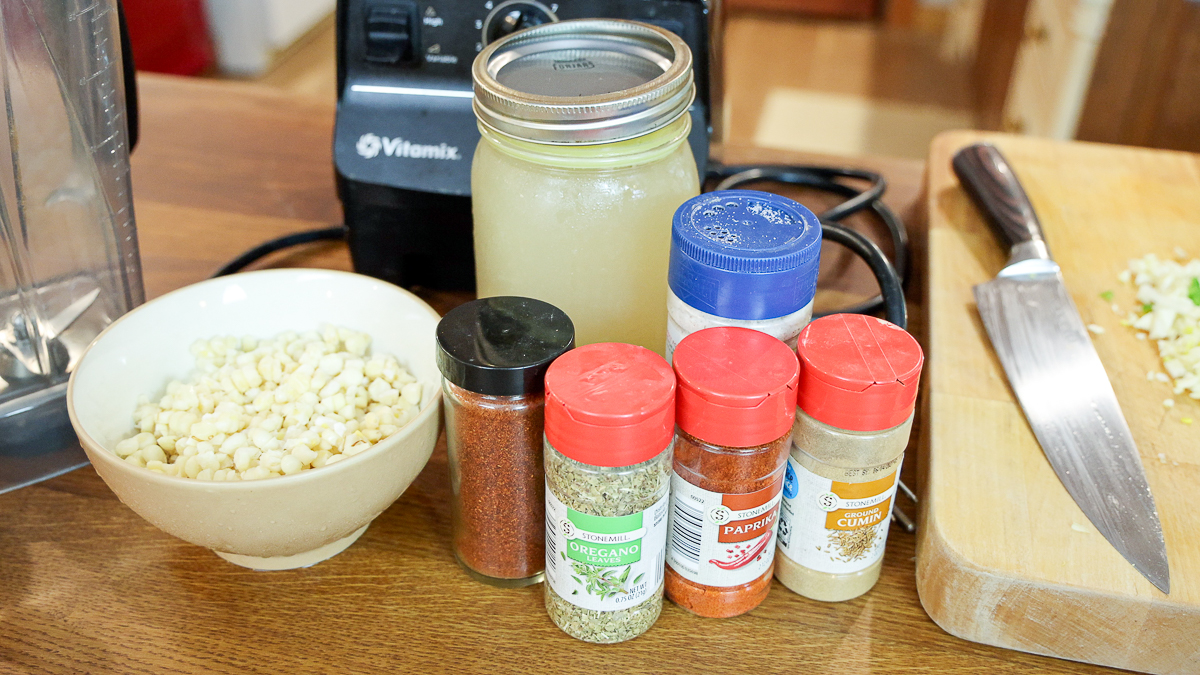 ingredients for simple white chicken chili