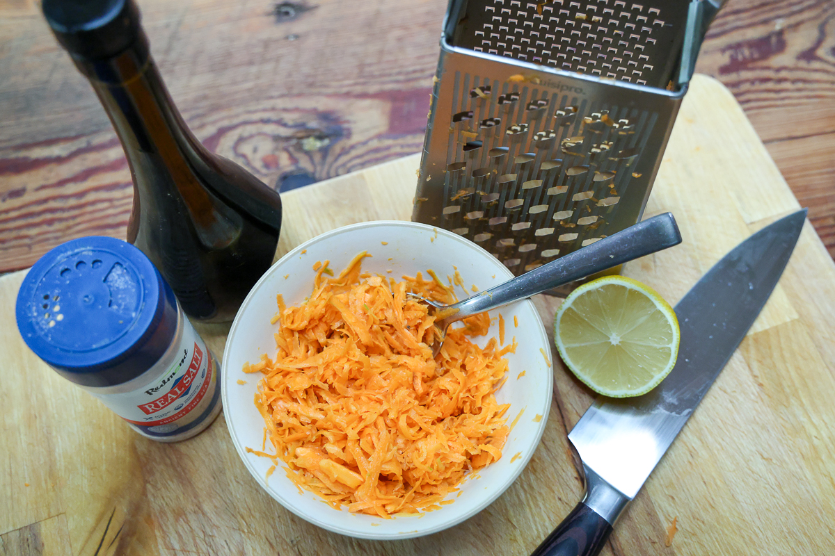 raw carrot salad recipe